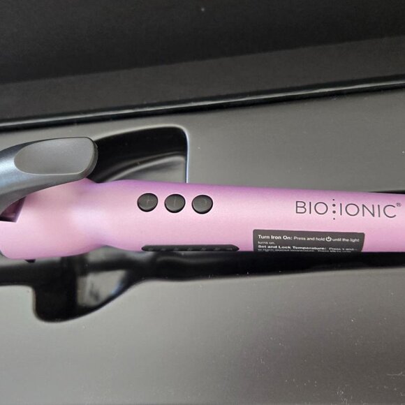 BIO IONIC Long Barrel Styler, 1" Curling Iron w/Moisture Heat Technology- NEW! - Picture 5 of 8
